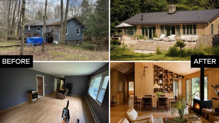 Dilapidated Catskills Cabin Is Turned Into a $1 Million Scandinavian Retreat