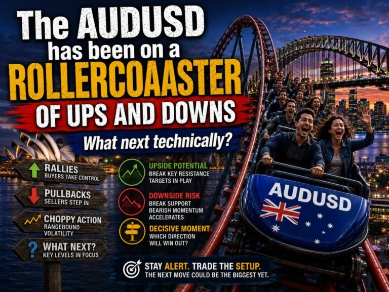 AUDUSD retraces some of the gains seen yesterday. What next for traders?