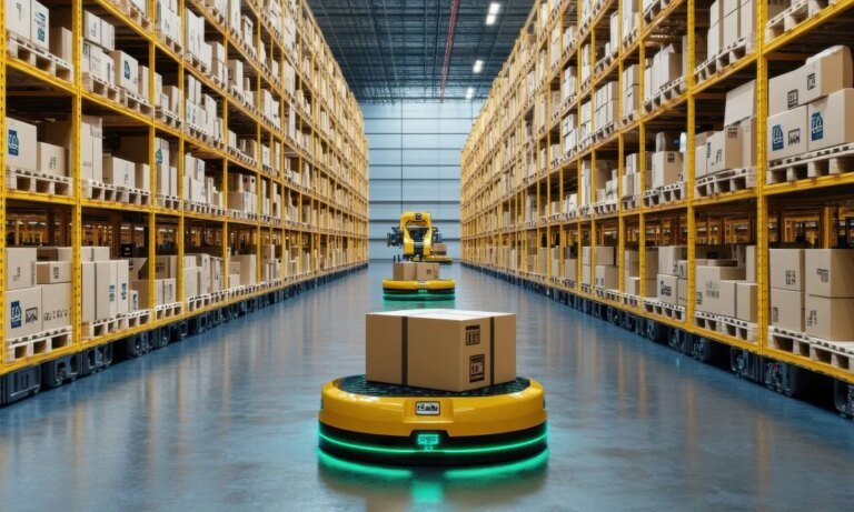 Amazon Envisions Automated Stations to Process Packages Faster