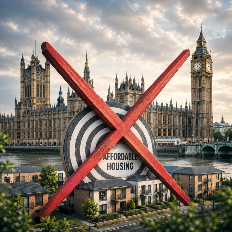 Government refuses to set target for affordable homes