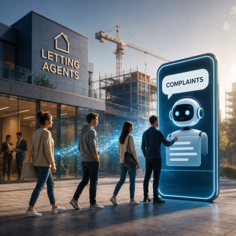 Letting agents face new challenge as tenants turn to AI for complaints