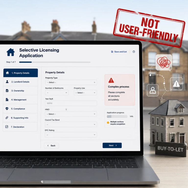Landlord hits out at not user-friendly selective licensing application process