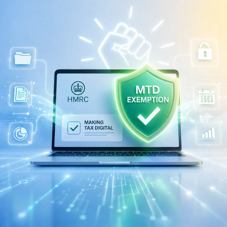 Being assertive with HMRC about MTD exemption?