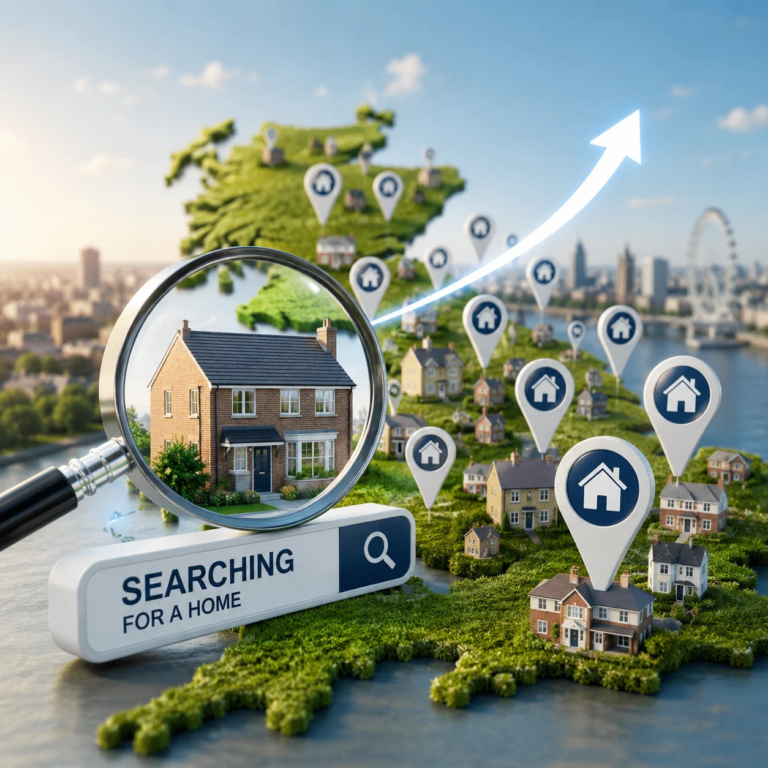 House buyer searches rise across Britain