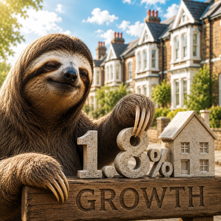 UK house price growth slows to 1.8%