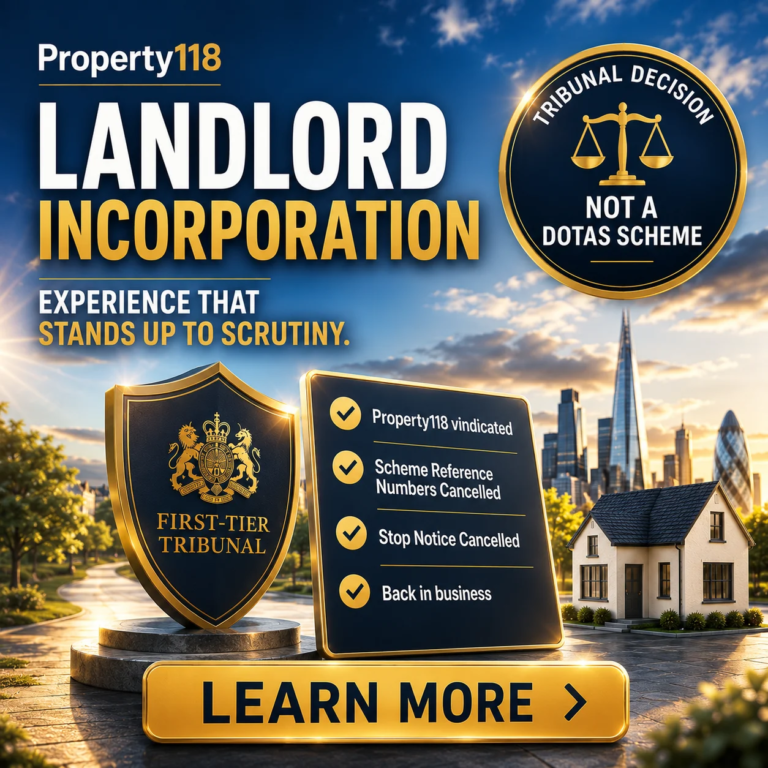 Why experience matters when incorporating a property business
