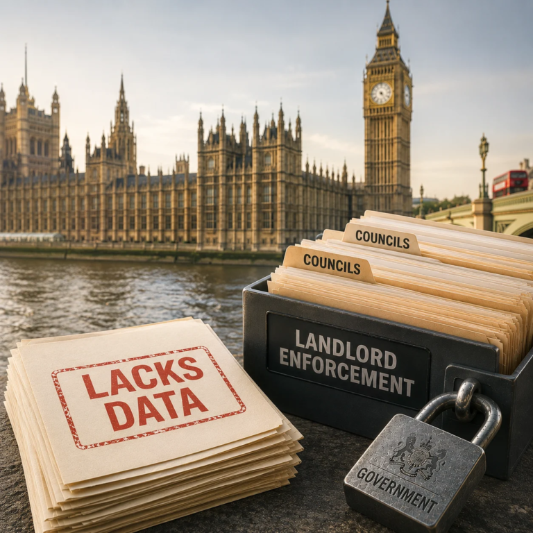 Government admits it lacks data on landlord enforcement by councils