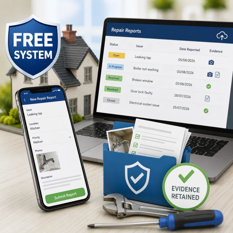 Free maintenance reporting launched for landlords