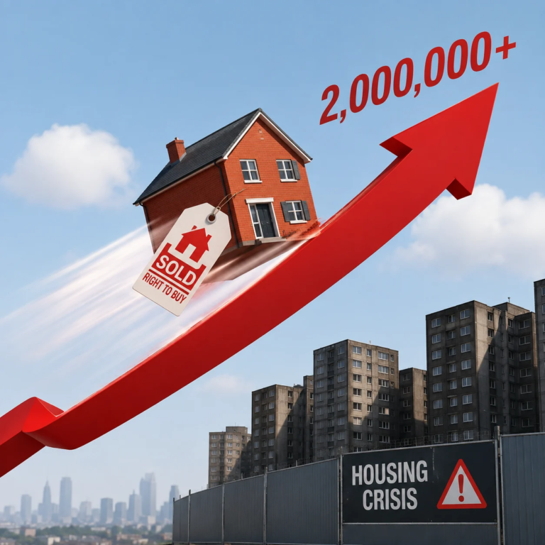 Right to Buy sales soar past two million as housing crisis continues