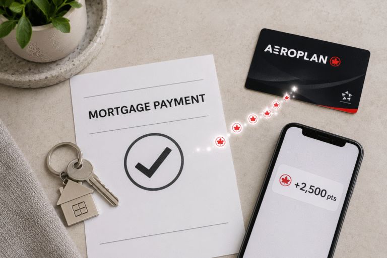Mortgage payments can now earn Aeroplan points, at a cost