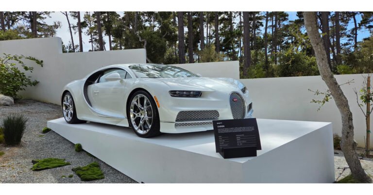 Bugatti Showcases Steve Dimopoulos’ One-of-One Chiron at Pebble Beach Automotive Week