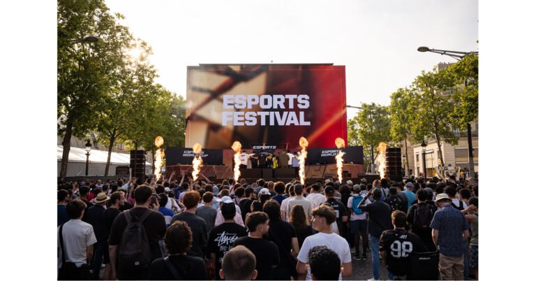 Esports Festival by the Esports World Cup 2026 Draws Thousands to Paris in the Largest Free Public Gaming & Esports Celebration, Unveiling First Esports Nations Cup Jersey