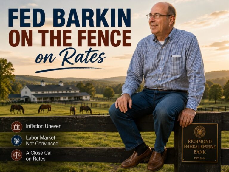 Barkin: Rate decision still a “close call”