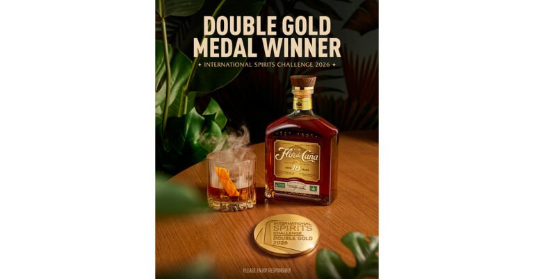 Der Rum „Flor de Caña 18 Year” gewinnt eine doppelte Goldmedaille bei der International Spirits Challenge 2026