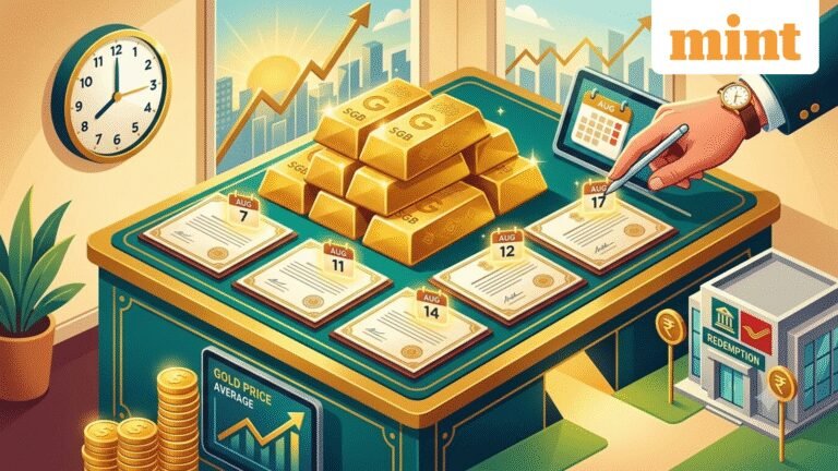 SGB redemption August 2026: RBI lists 6 Sovereign Gold Bond series eligible for early exit; check dates and eligibility