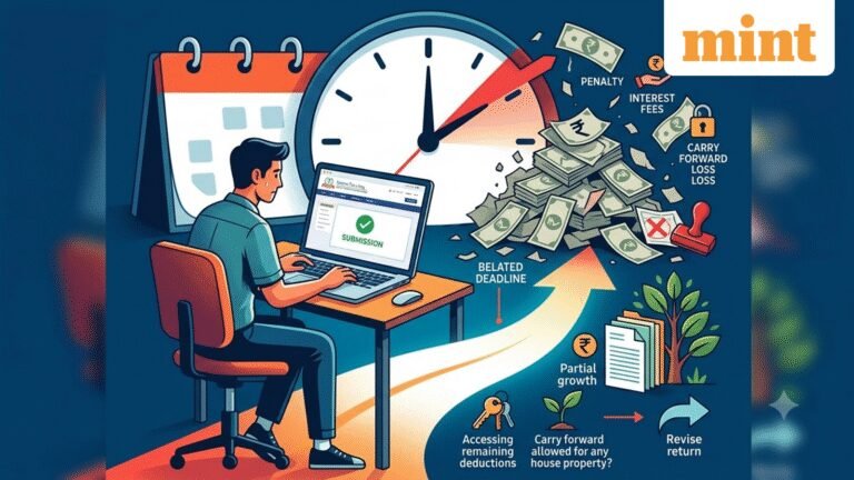 Belated income tax return AY 2026-27: How to file, late filing charges and what you may lose
