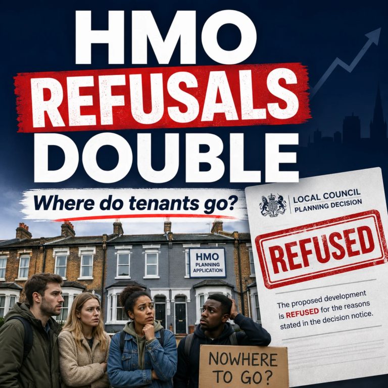 HMO planning refusals have doubled – where are tenants supposed to live