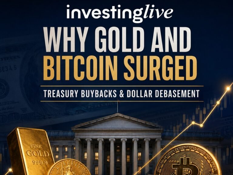 Why gold and Bitcoin surged together: What Treasury buybacks teach investors about dollar debasement
