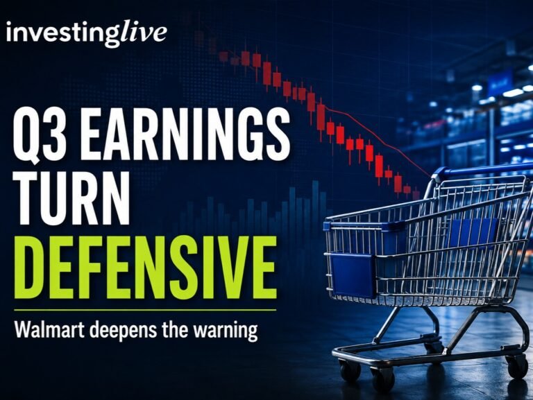 Q3 earnings sentiment turns defensive as Walmart deepens the warning