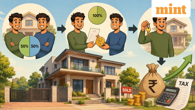 Bought co-owner’s 50% share in a property? How capital gains tax applies when selling whole asset