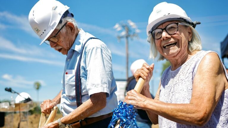 Retired Altadena Couple Break Ground on New Home After Losing Everything