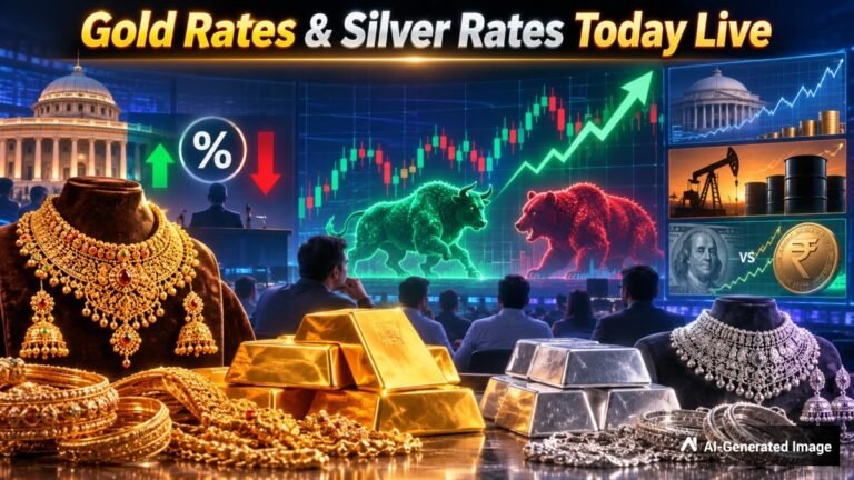 Gold Rates & Silver Rates Today (25-08-2026) LIVE: MCX Gold Falls Below Rs 1.63 Lakh, Silver Price Drops Rs 2,000 Despite Oil Prices Crashing 3%; Know 24K, 22K, 18K Gold Prices