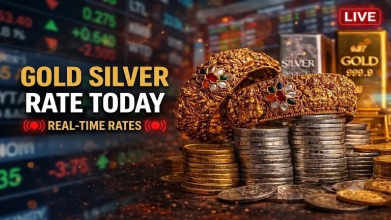 Gold Rates & Silver Rates Today (31/08/2026) LIVE: Spot Gold Falls 1%, Silver Crashes Too; Know 24K, 22K, 18K Gold Prices Today