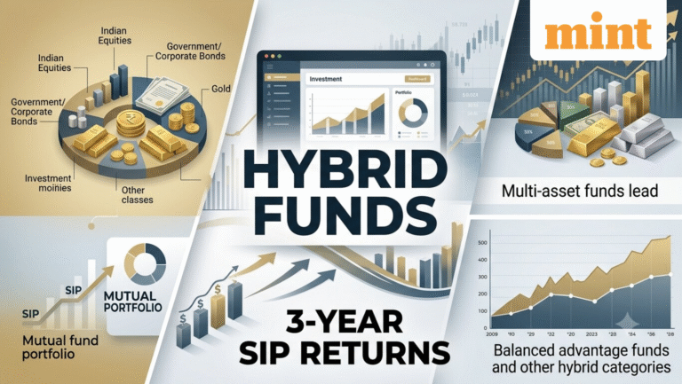 Hybrid fund performance: Multi-asset allocation schemes lead 3-year SIP returns, balanced advantage lags