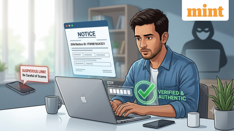 Received an income tax notice? Here’s why you should authenticate it and how to do it online
