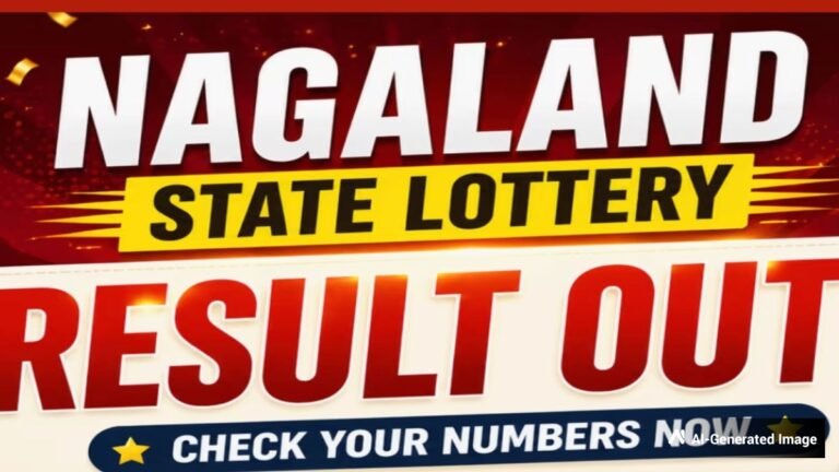 Nagaland State Lottery Sambad 10.8.2026 Today 1PM, 6PM & 8PM Live: Rs 1 Crore Prize, Full Winners List