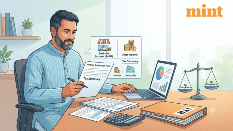 Section 44AD ITR filing: Which income you must disclose — and which need not be reported under the presumptive scheme