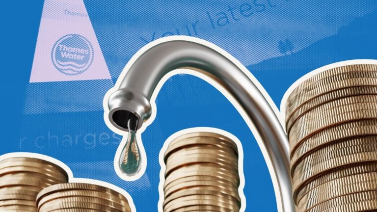 Water bills set to rise again for millions of households
