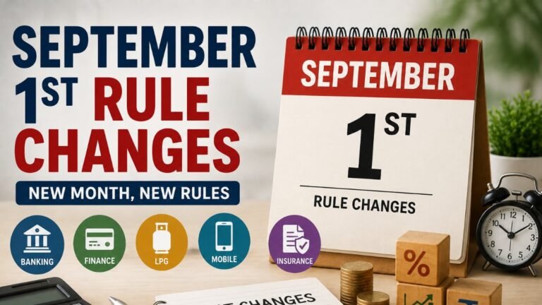 September 1st Rule Changes: LPG e-KYC, ITR Deadline, Car Price Hikes And Full List Of Changes