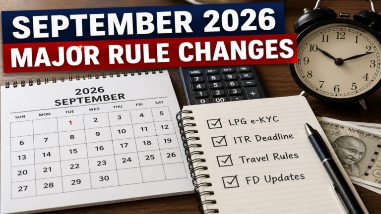 Rule Changes From September 1: LPG e-KYC, ITR Deadline, Air Travel, Car Prices; Check 5 Major Updates