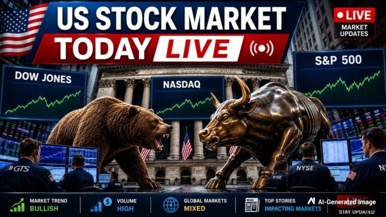 US Stock Market Today Live, August 10: Dow Jones Falls Below 54,000 Mark, Nasdaq Drops Under 26,600, S&P 500 Flat