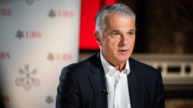 UBS CEO Sergio Ermotti: investor complacency amid piling risks 