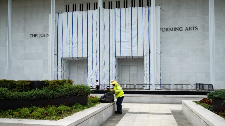Trump says Kennedy Center will stay closed unless his name is added back