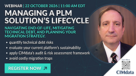 CIMdata to Host Free Educational Webinar on Navigating PLM End-of-Life — CIMdata