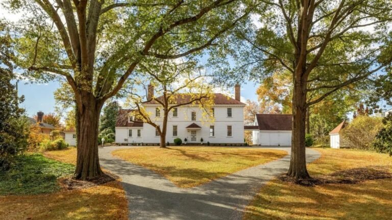 This 1762 Virginia House Was Dismantled and Moved Piece by Piece to George Washington’s Estate