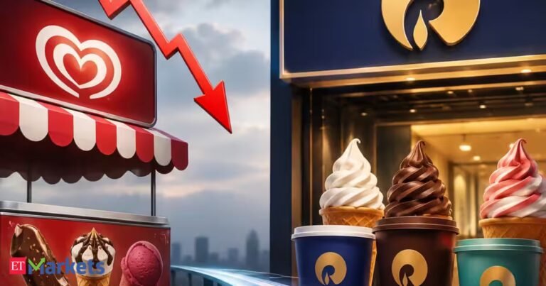 Kwality Walls shares fall 3% as RIL’s foray into ice cream biz raises competition fears