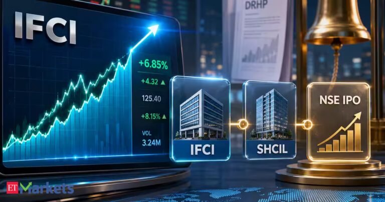IFCI shares rally 6% as NSE IPO buzz lifts sentiment; stock gains 35% in a month