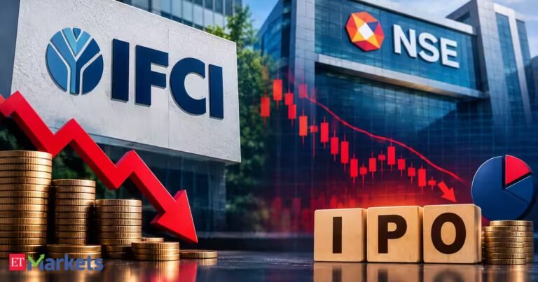 IFCI shares fall 4% on reports of lower price band for NSE IPO