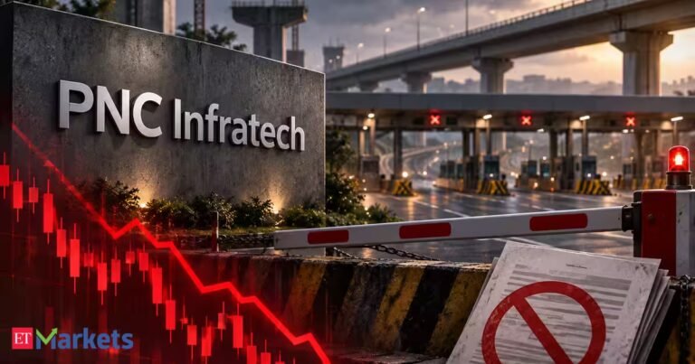 PNC Infratech shares tank 20%. What’s triggering the steep plunge on Tuesday?
