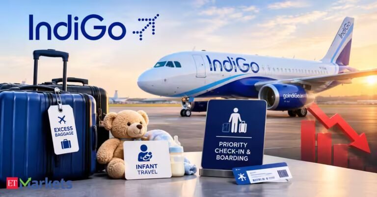 IndiGo shares rise 2% after India’s largest airline hikes excess baggage and priority service prices
