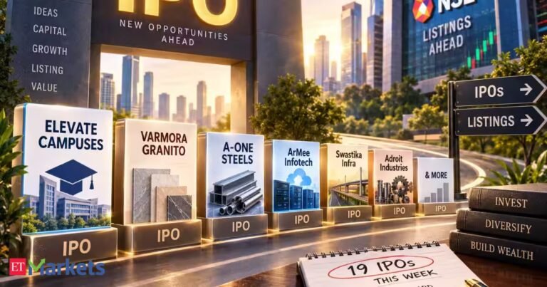 Rs 4,169 crore IPO rush this week: 19 issues to open for subscription; NSE to lead 12 listings