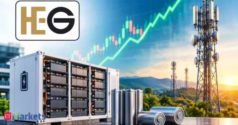 HEG shares rally 5% after receiving Rs 217.56 crore order from Indus Towers for lithium-ion battery banks