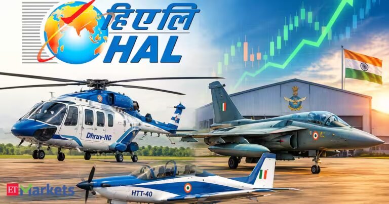 HAL shares rise 2% as firm hands over 3 aerospace platforms to IAF. What is Goldman Sachs saying?