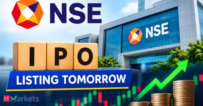 nse ipo listing date: NSE IPO shares to list tomorrow: GMP signals 2% listing gain ahead of market debut
