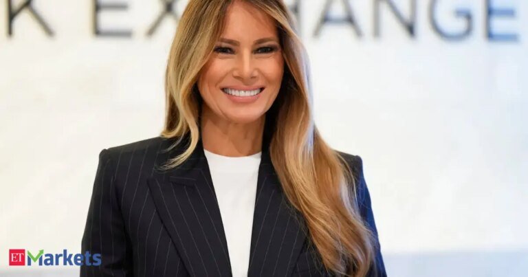 Melania Trump rings New York Stock Exchange opening bell to launch new women’s initiative Imperia