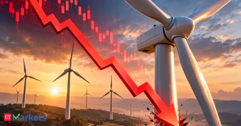 Suzlon Energy shares fall 2% to near six-month low, down 15% in one month